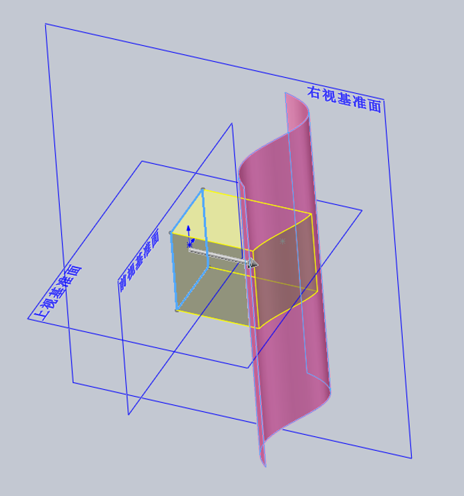 拉伸凸台 操作步骤图 4