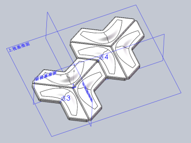 solidworks月牙纹理 操作步骤图 8