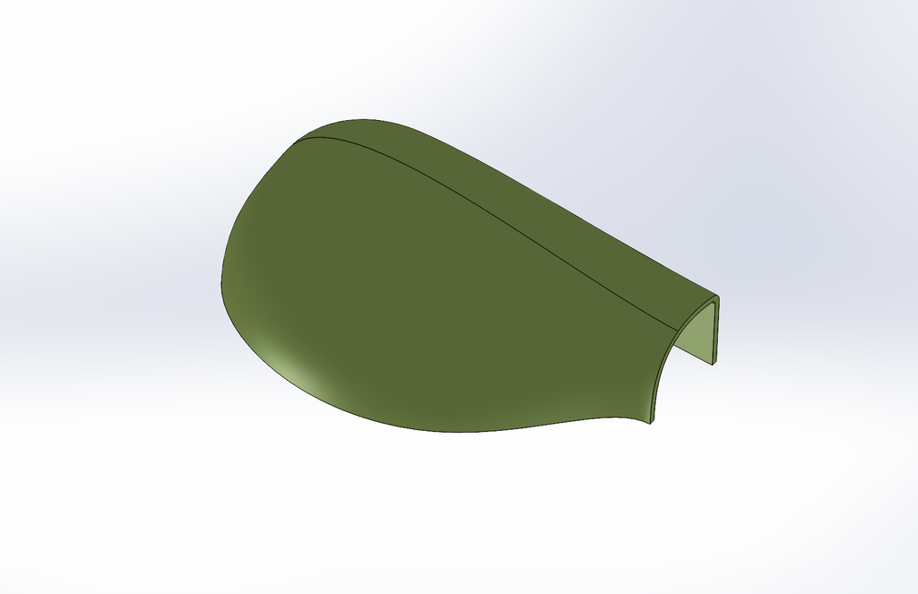 Solidworks后视镜曲面建模