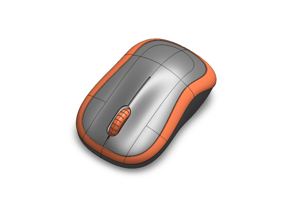 Solidworks高级曲面建模-鼠标