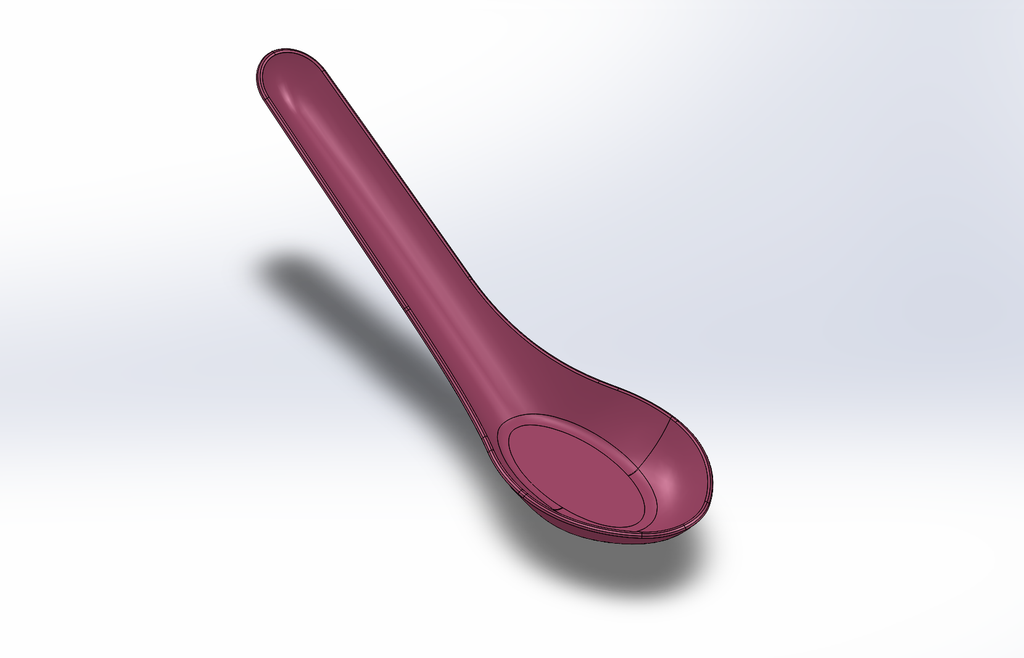 Solidworks勺子建模